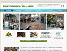 Tablet Screenshot of grandviewlibrary.info